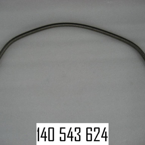 140543624 - FLEXIBLE PIPE DN10 X 720LG   1.4571 + NUT + CUTTING RING